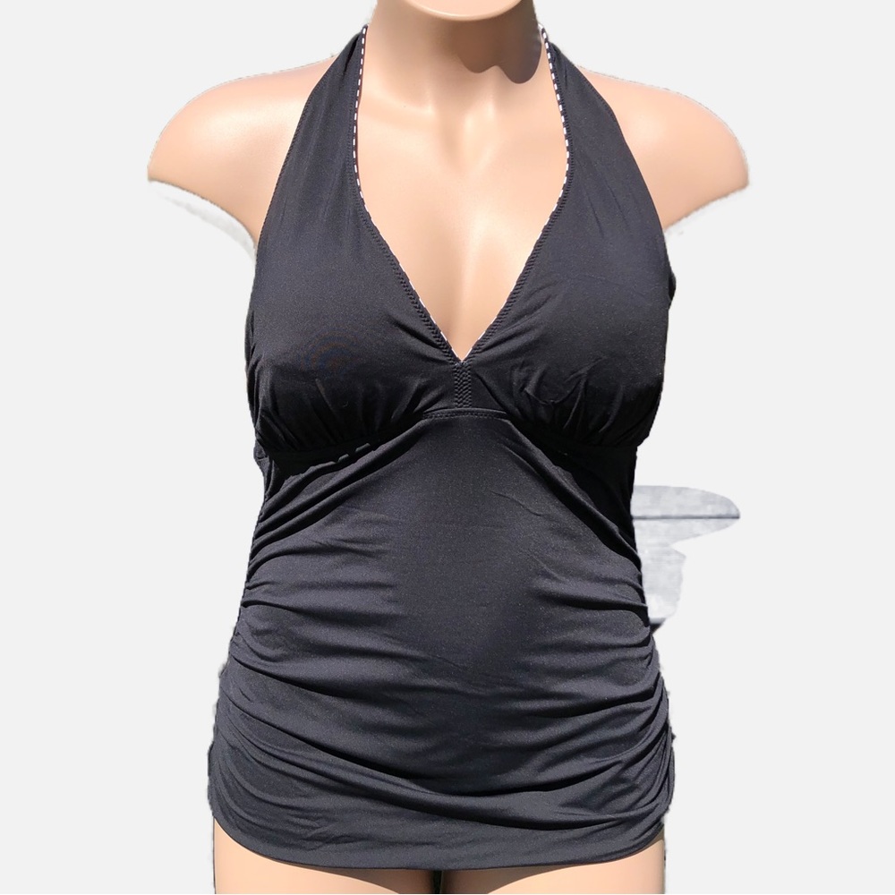 Women’s Vintage Reversible Swimsuit Tankini Bathing Suit Swim Top XL 16